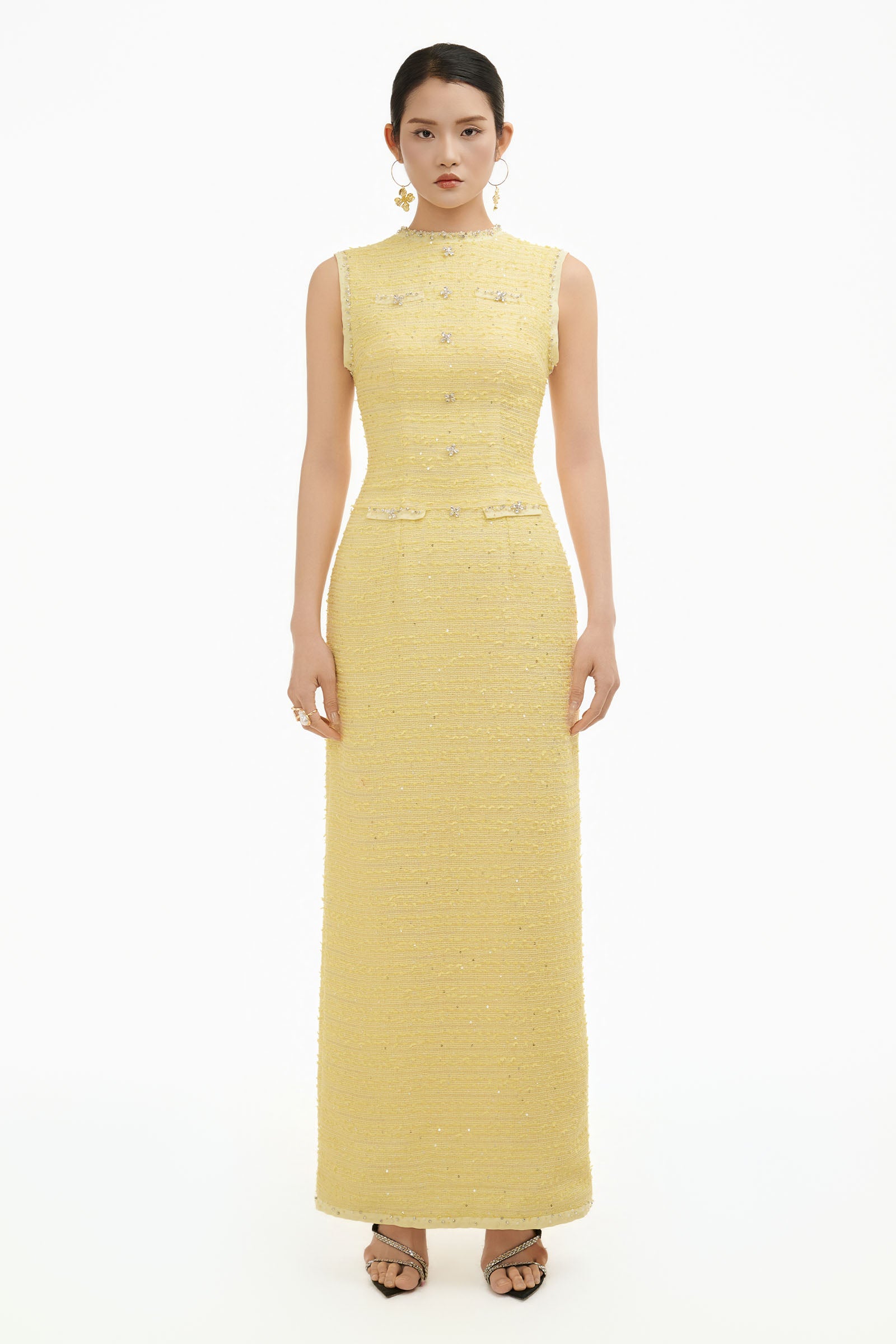 Aurelia Bead Maxi Dress - MEAN BLVD