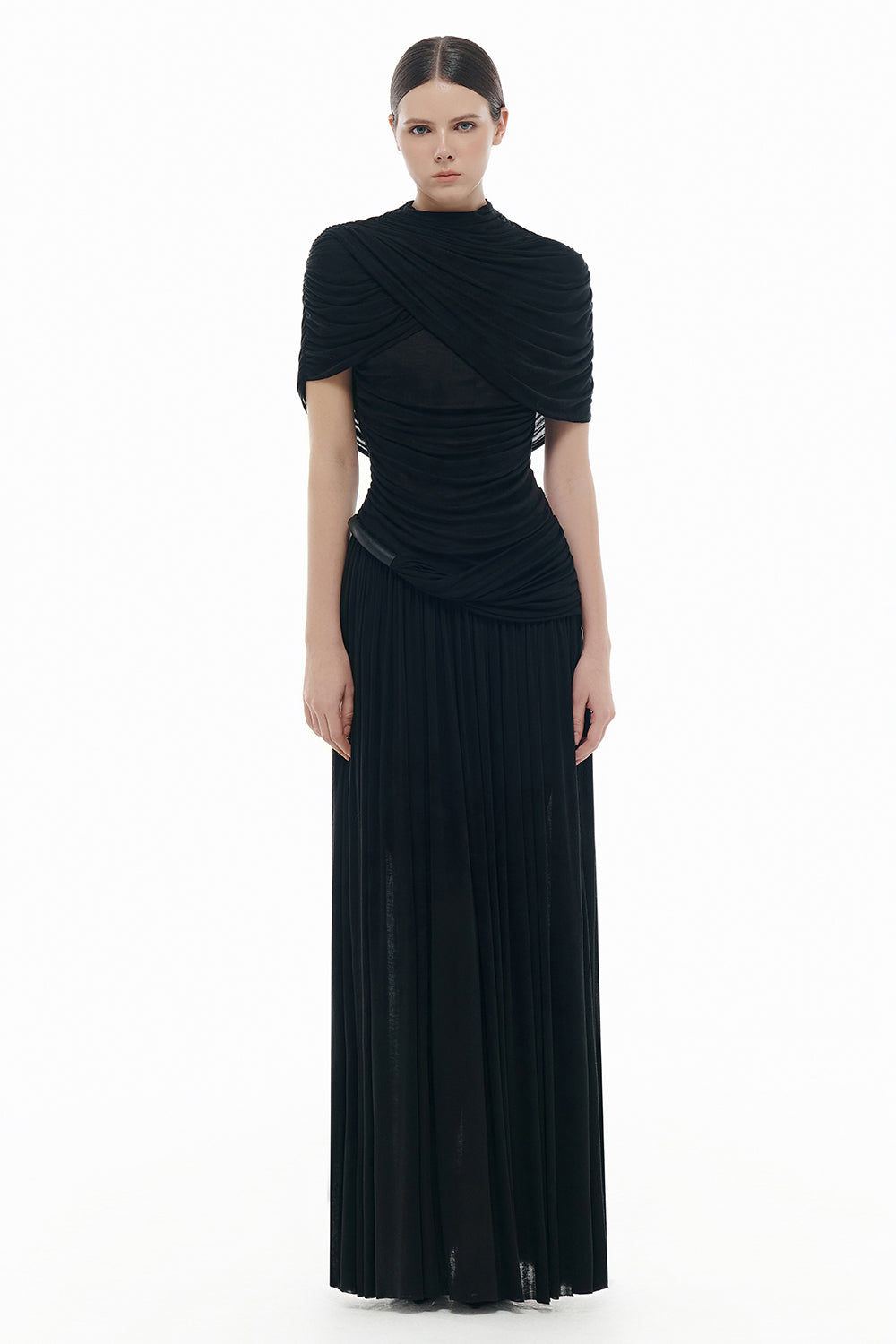 aurelie maxi dress Aurelie Long Sleeve Lace Maxi Dress / Ivory | MESHKI