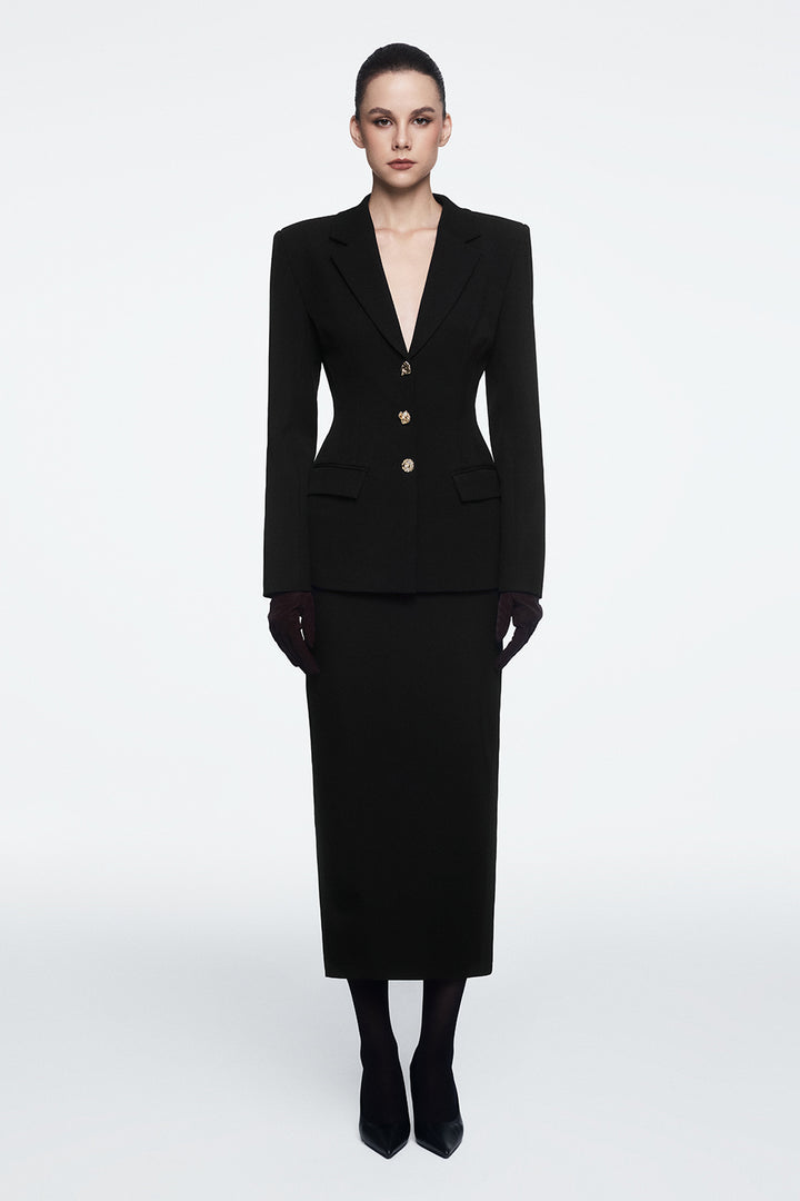 Aurelius Straight Twill Skirt - MEAN BLVD