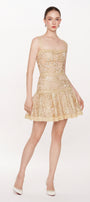 Aurielle A-line Mini Dress - MEAN BLVD