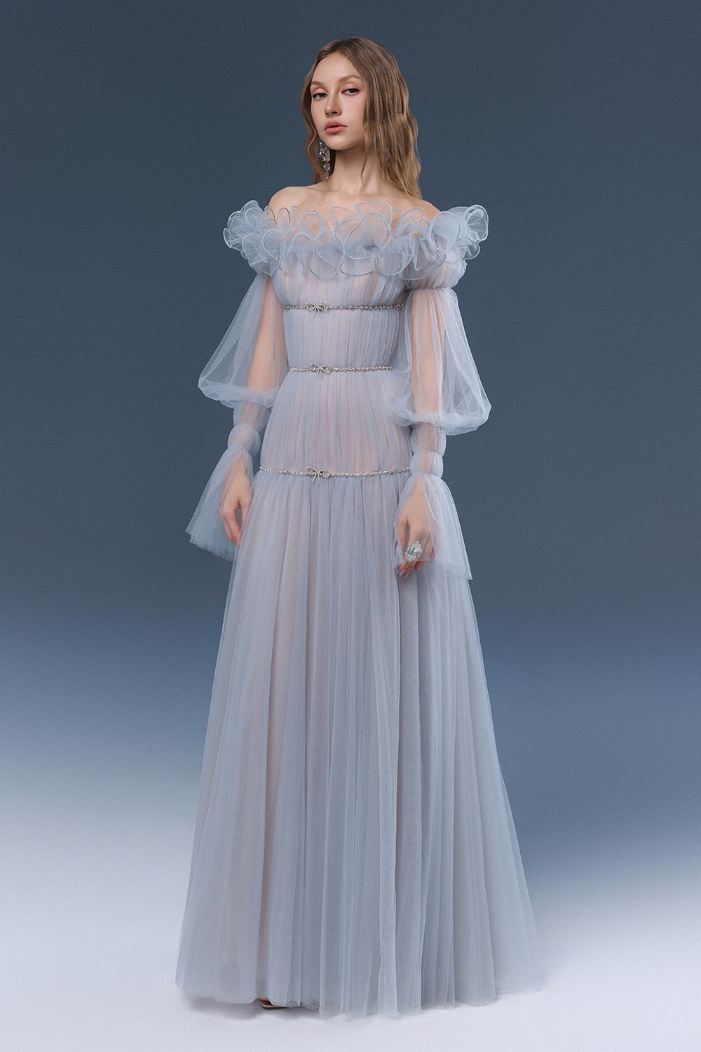 Aurora Puff Sleeve Maxi Dress - MEAN BLVD