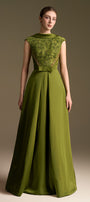 Aurore Boat Neck Maxi Dress - MEAN BLVD