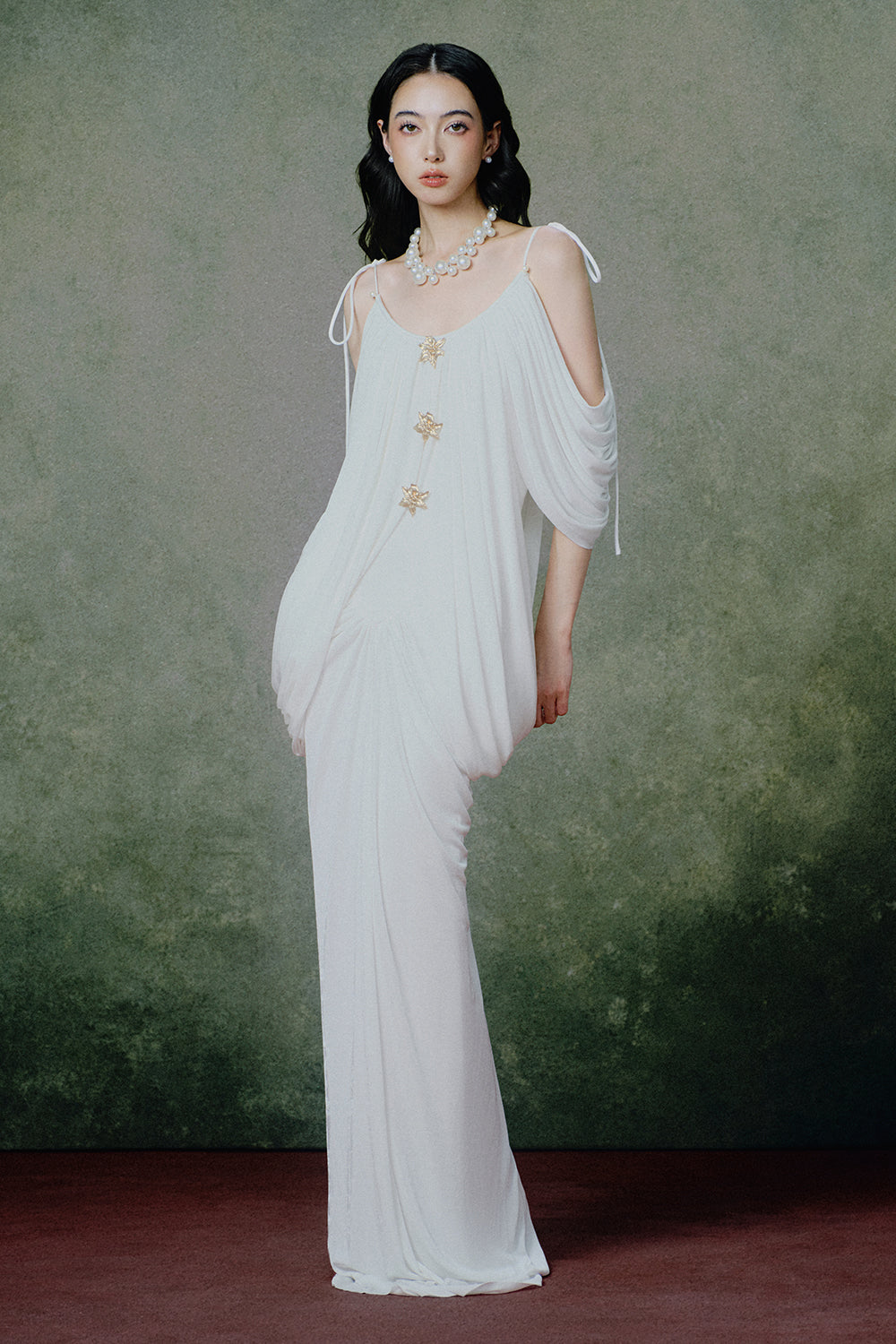 Auruque Cocoon Maxi Dress - MEAN BLVD