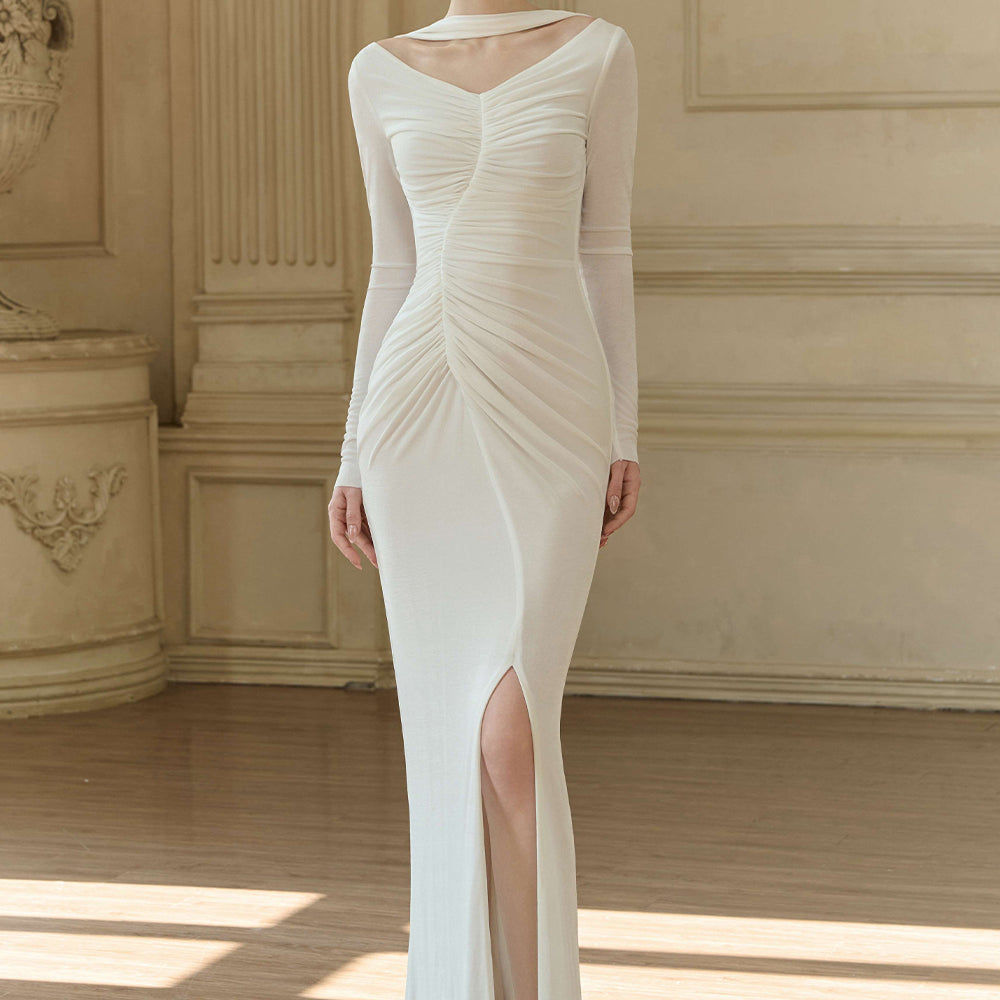 Ava Scarf Maxi Dress - MEAN BLVD