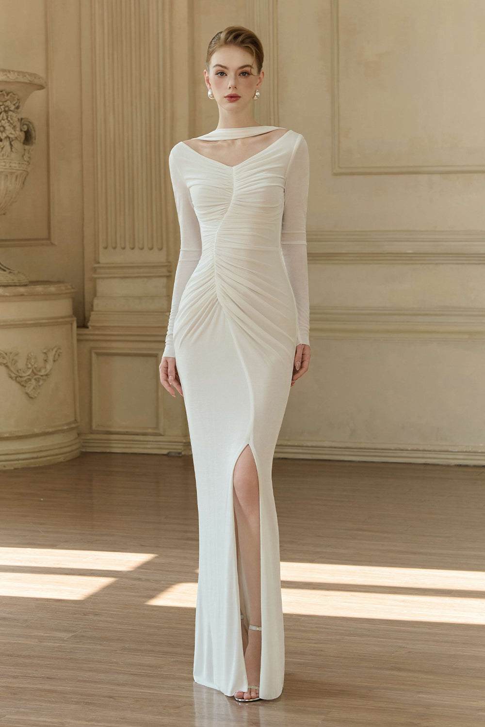 Ava Scarf Maxi Dress - MEAN BLVD