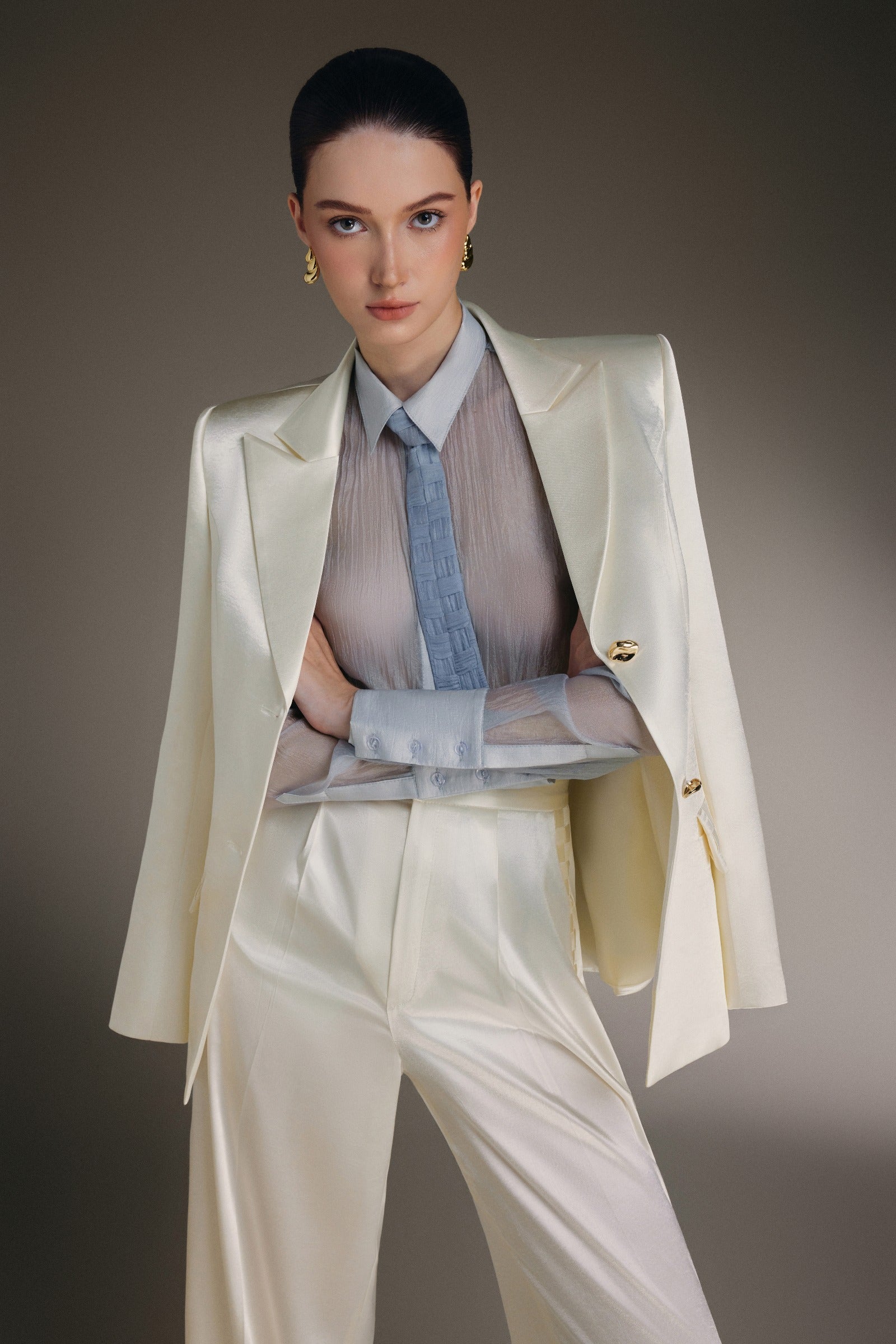 Avelia Collared Shirt - MEAN BLVD