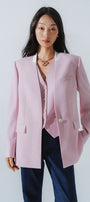Aveline V-Neck Blazer - MEAN BLVD