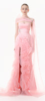 Aven Ruffle Maxi Dress - MEAN BLVD