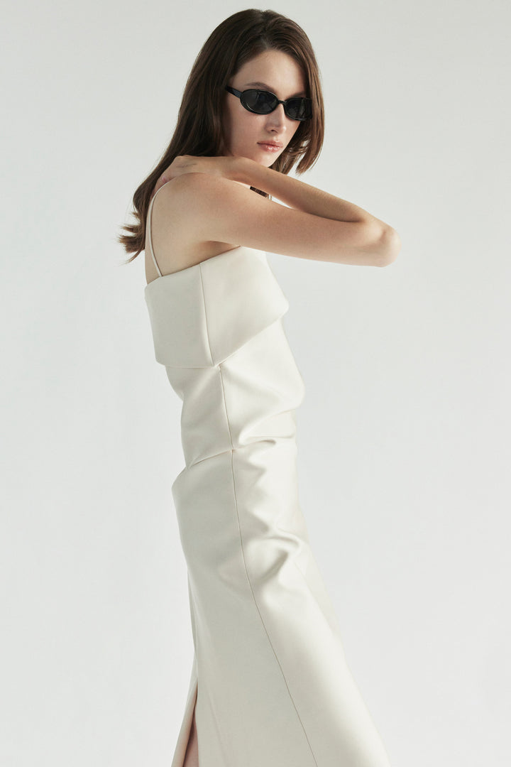 Avery A-line Draped Maxi Dress - MEAN BLVD