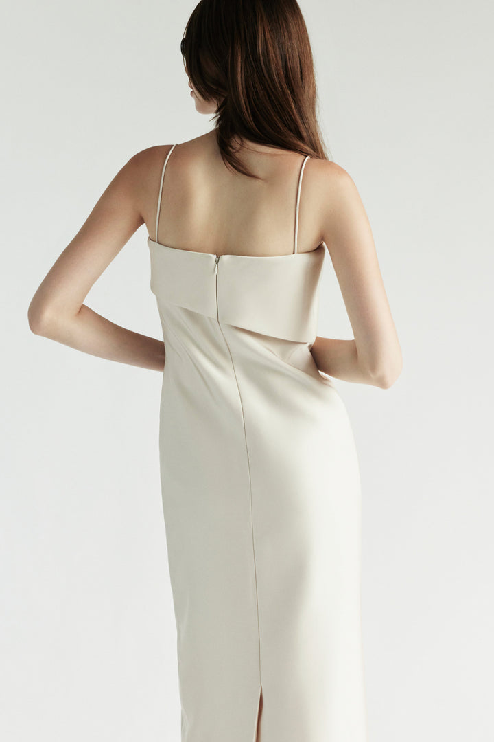 Avery A-line Draped Maxi Dress - MEAN BLVD