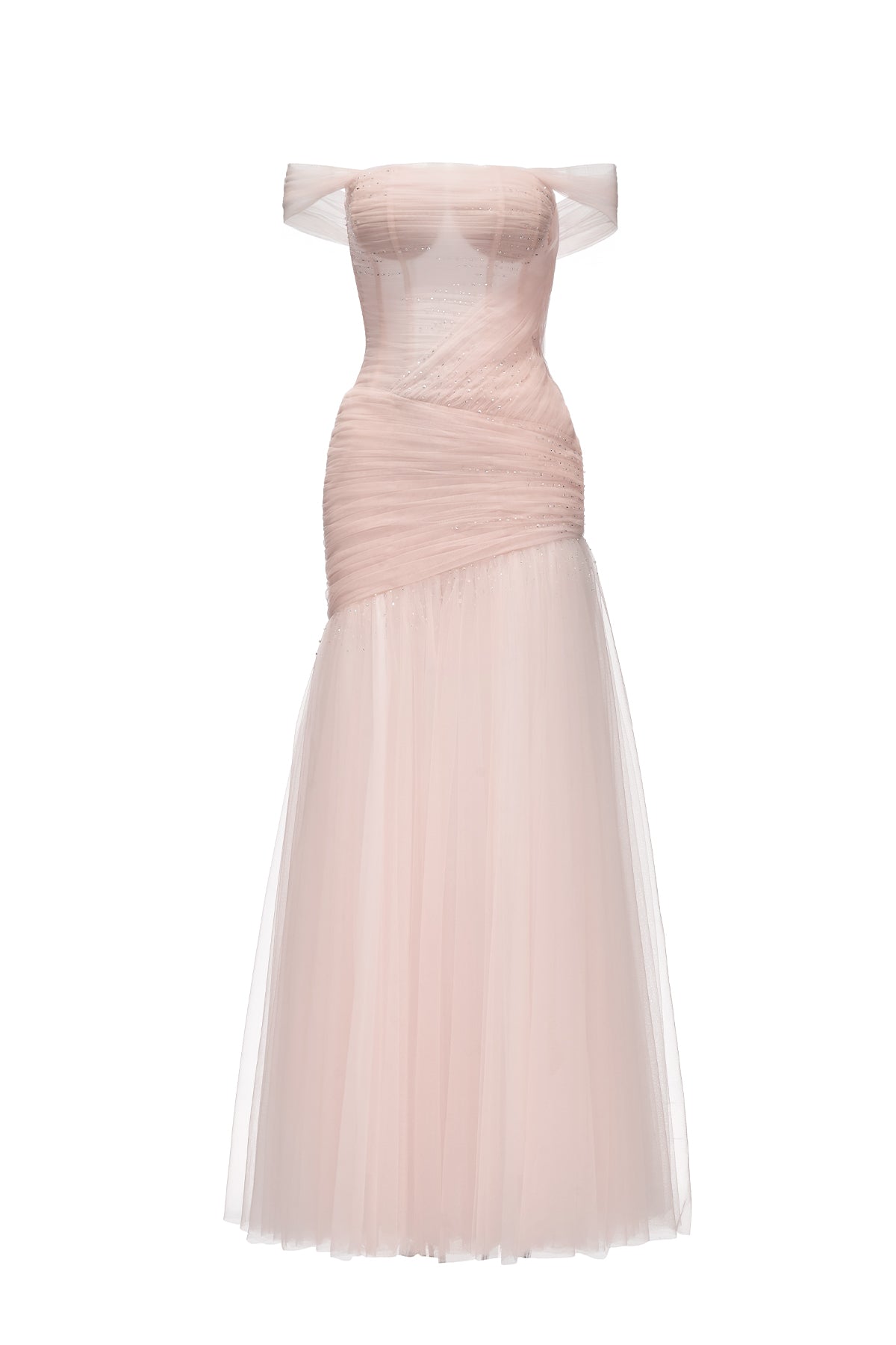Ayla Off-Shoulder Maxi Dress - MEAN BLVD