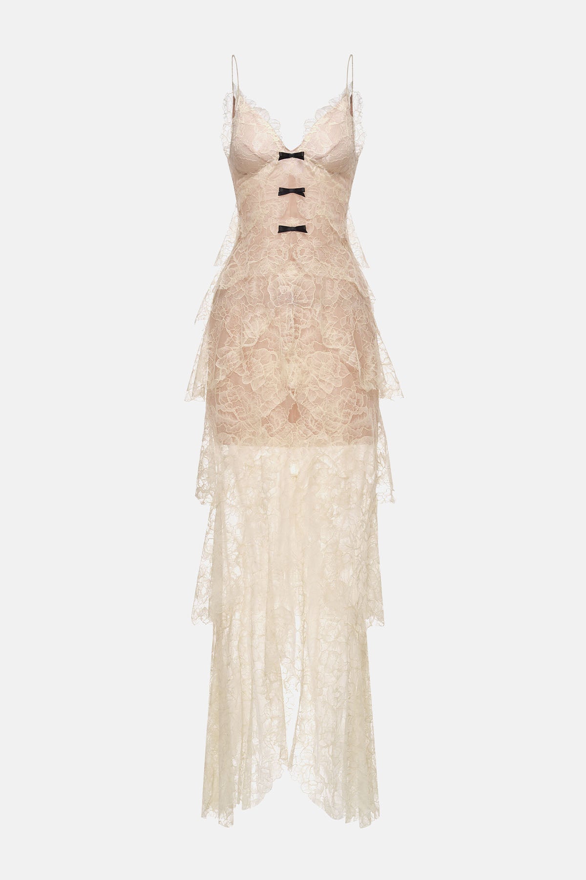 Azure V-Neck Maxi Dress - MEAN BLVD