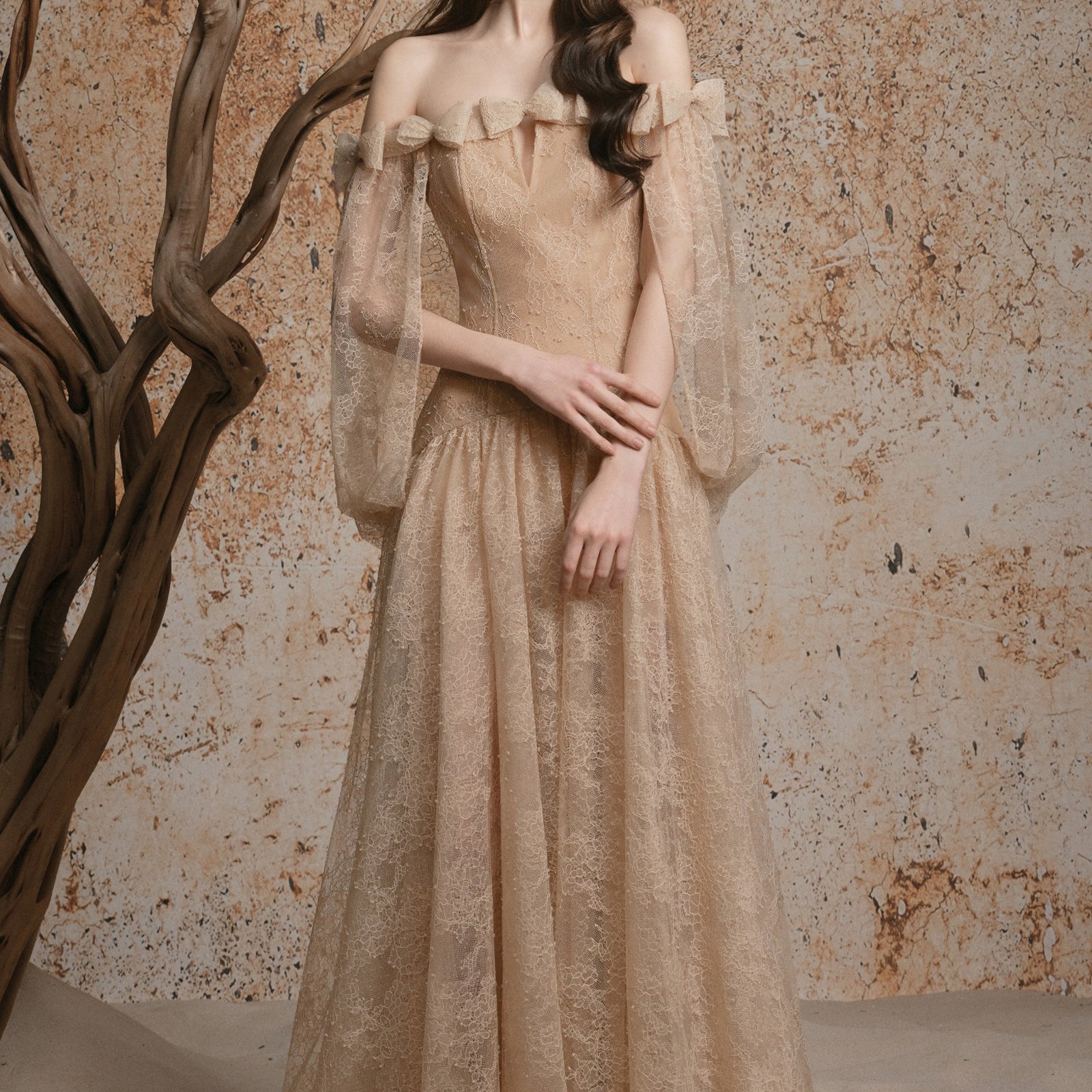Dune Ribbon Maxi Dress