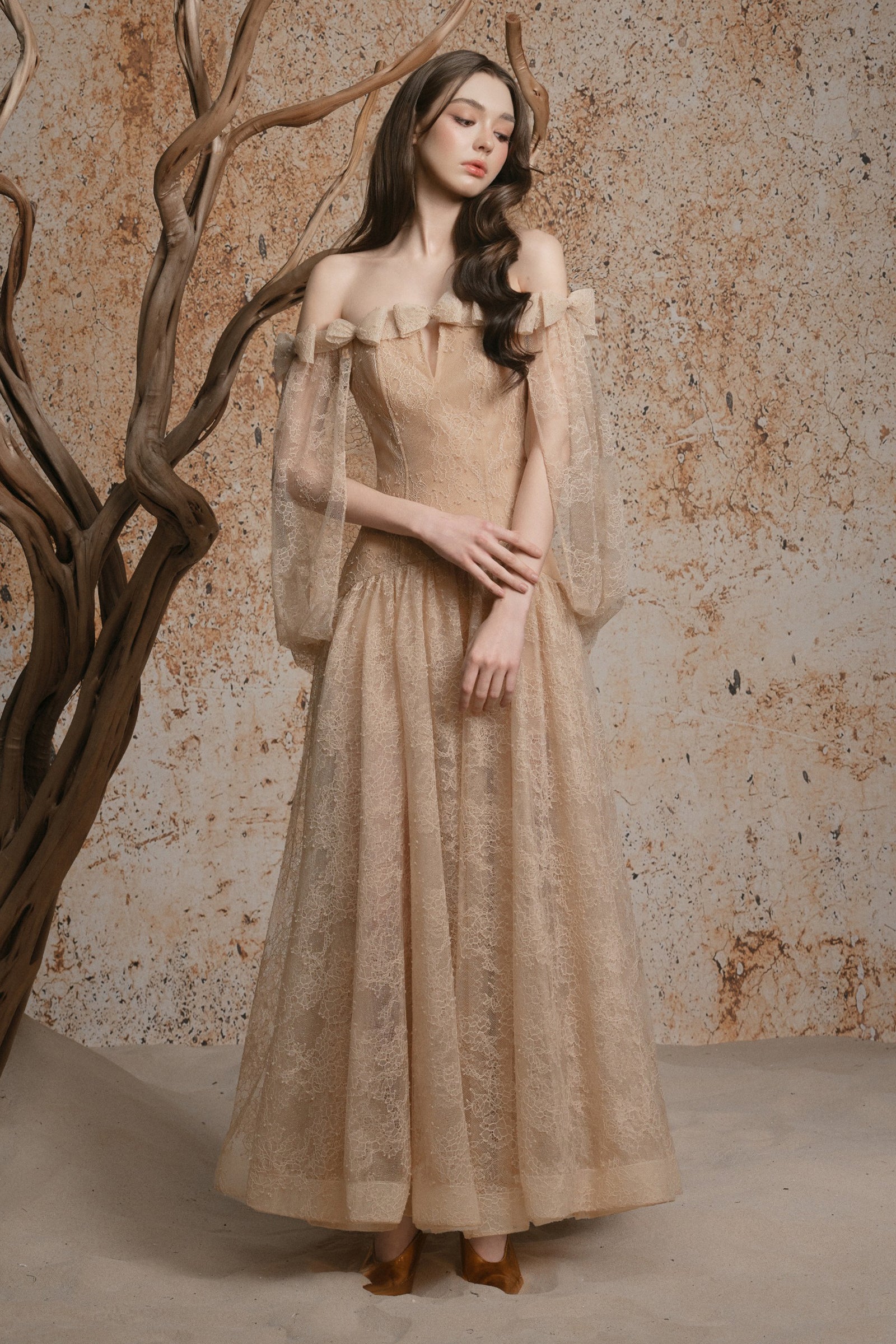 Dune Ribbon Maxi Dress
