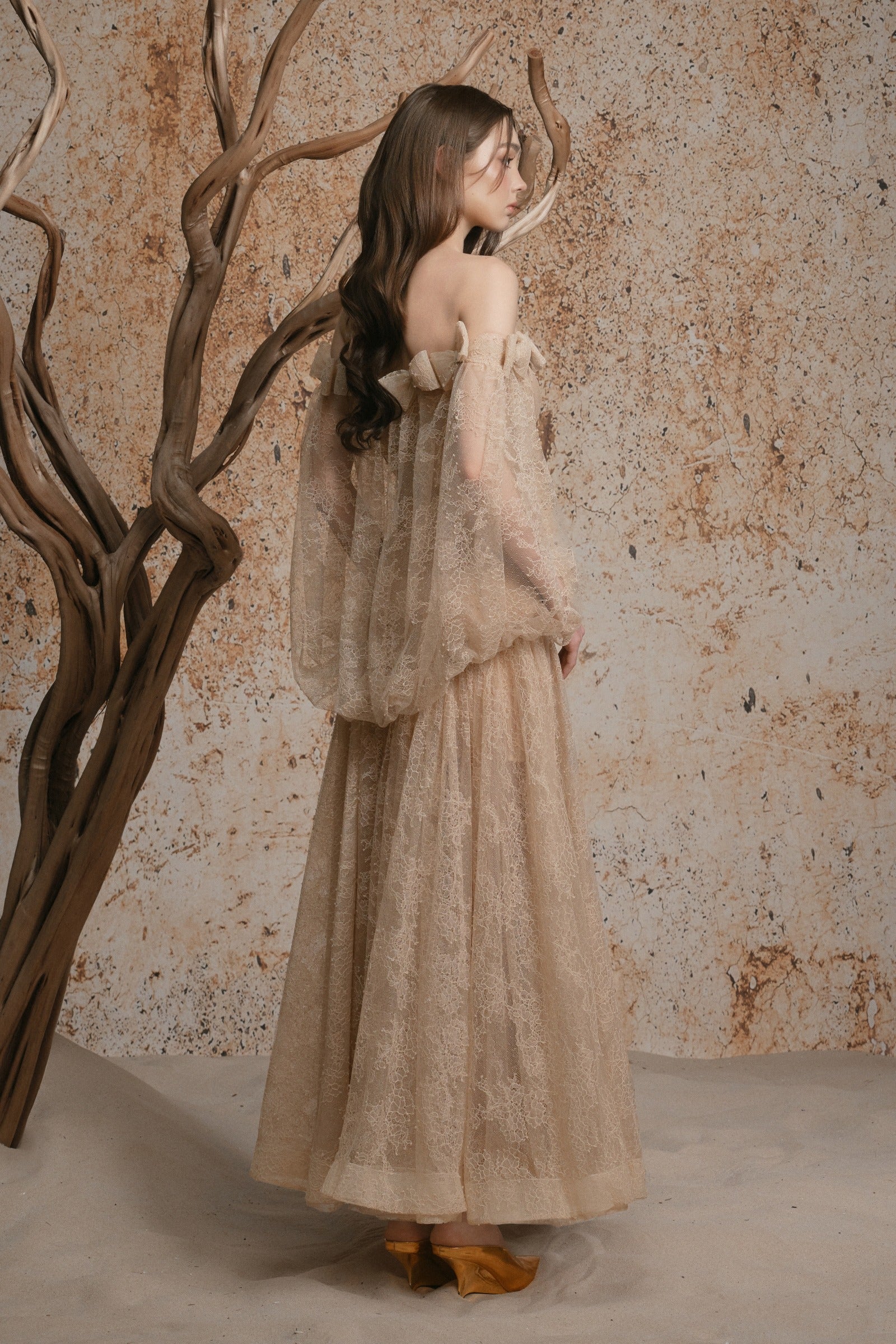 Dune Ribbon Maxi Dress