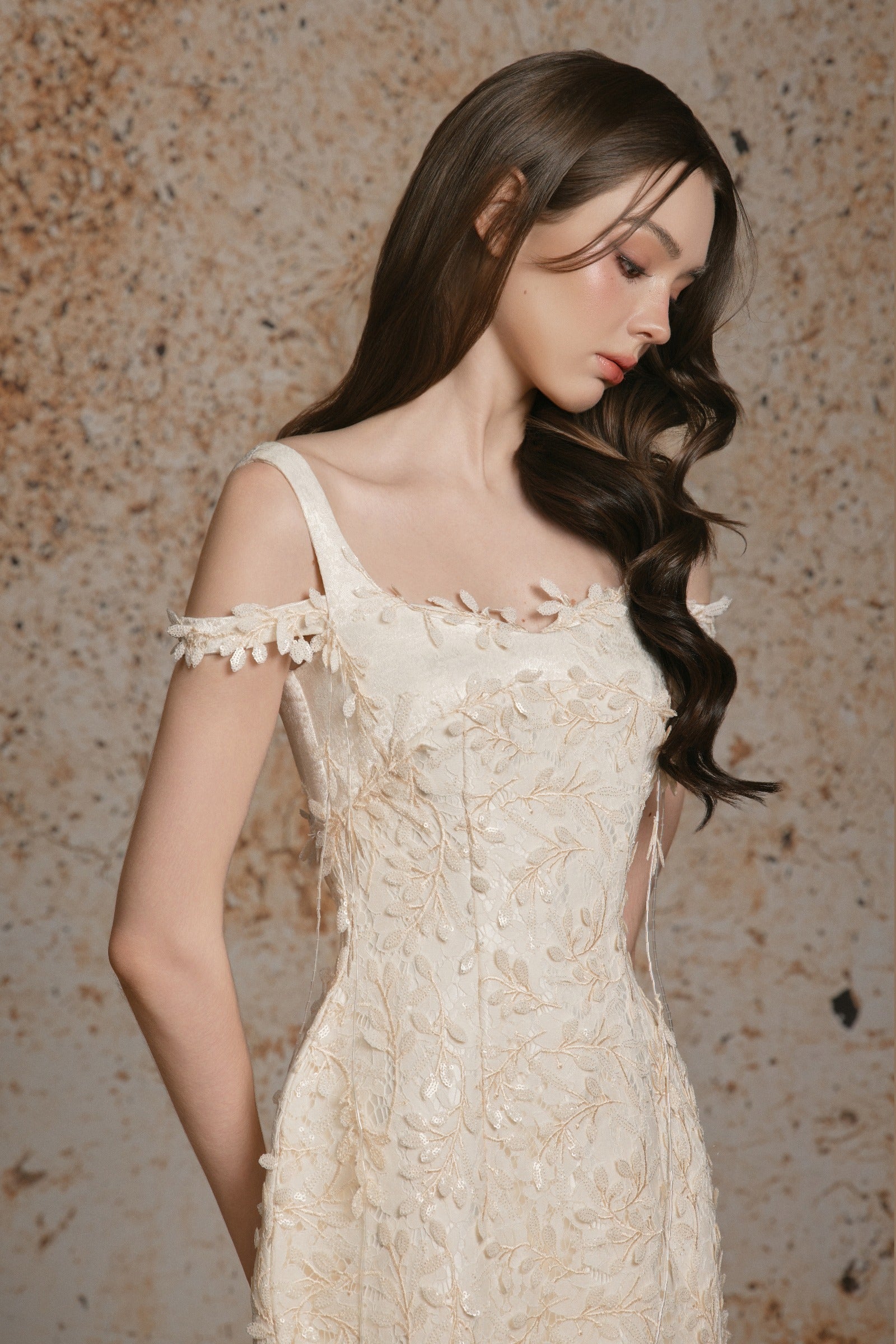 Anna Applique Maxi Dress