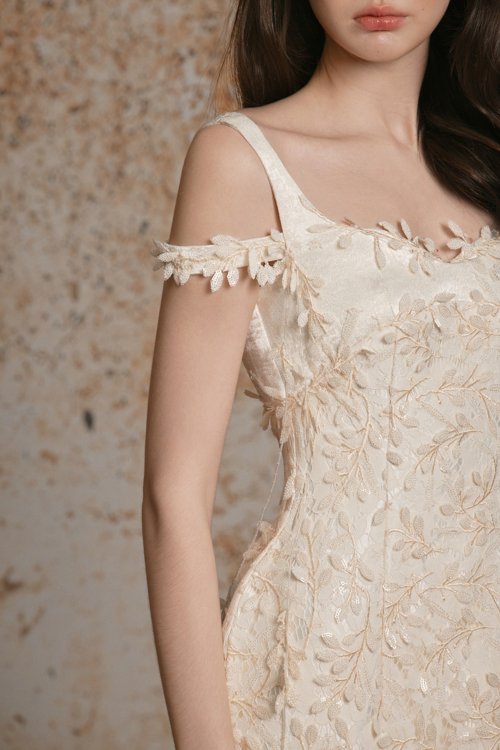 Anna Applique Maxi Dress