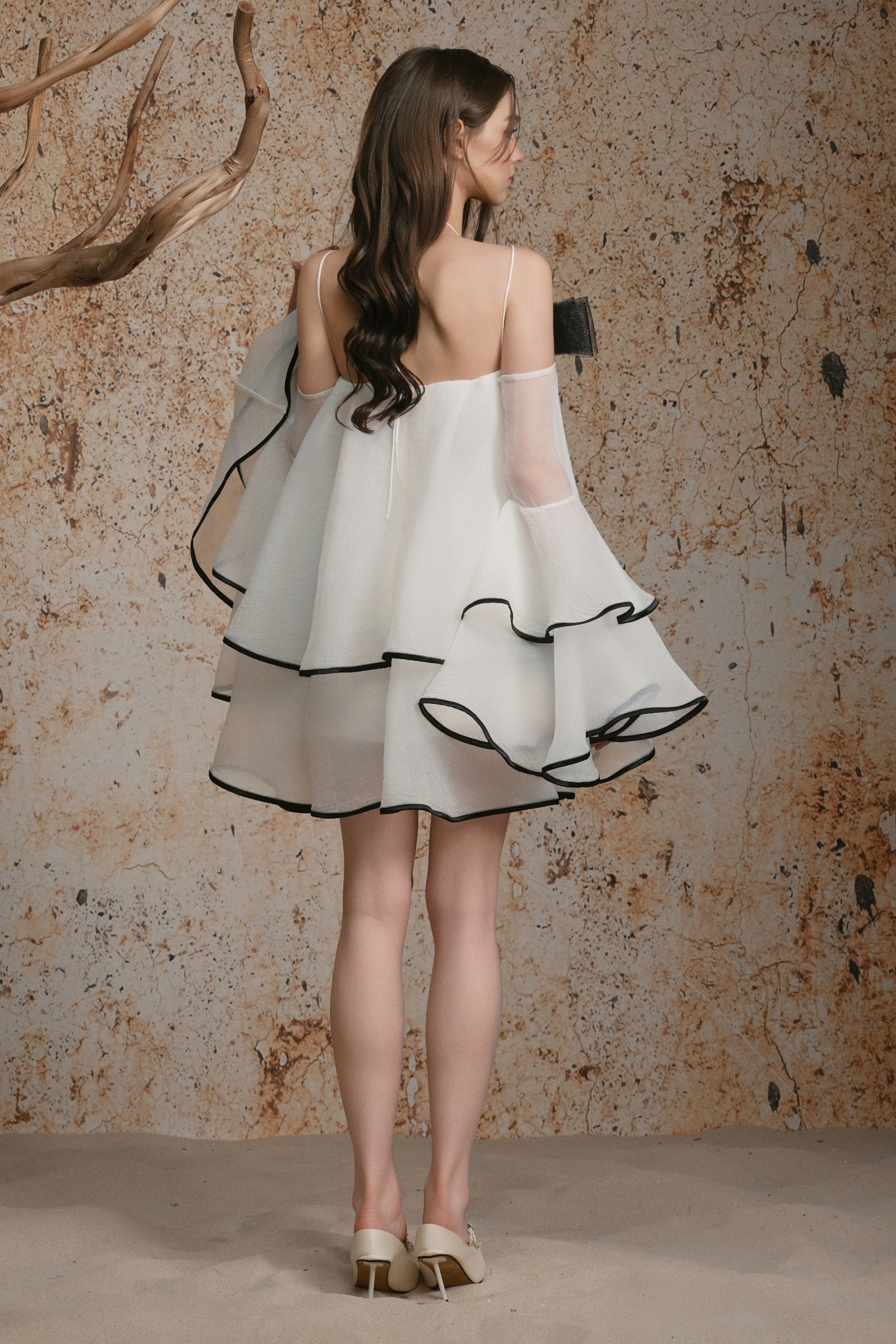 Alina Babydoll Mini Dress