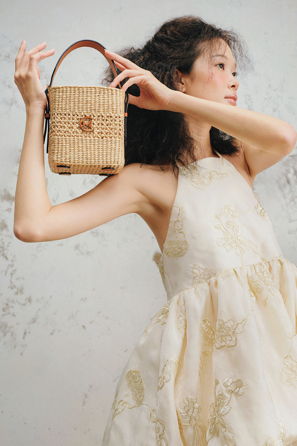 Kim Water Hyacinth Fiber Bag