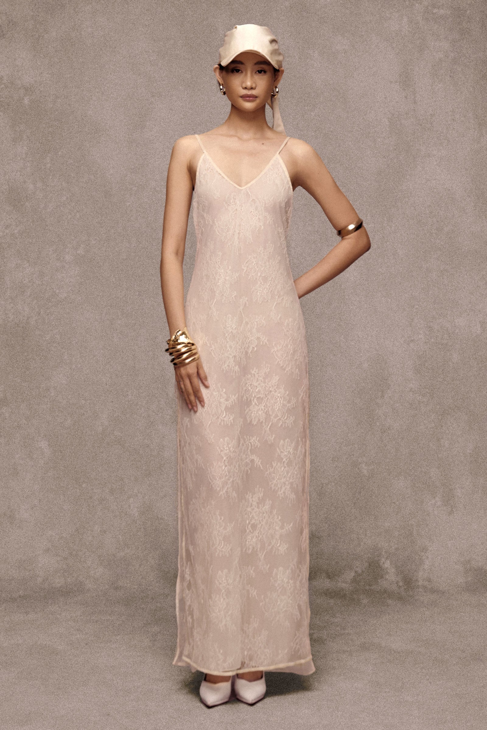 Ba Son V-Neck Maxi Dress - MEAN BLVD