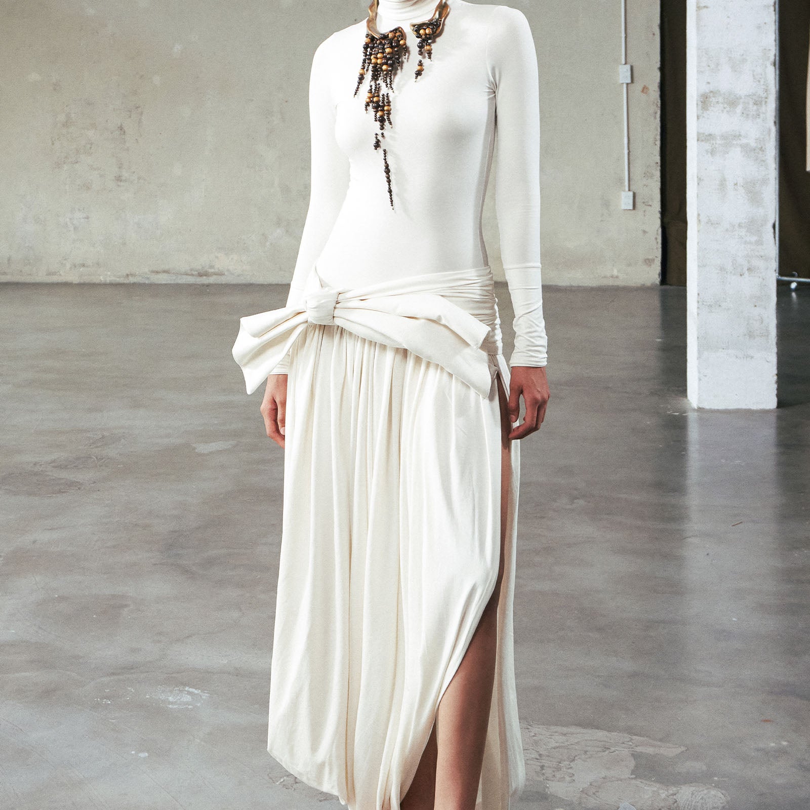 Bach Draped Maxi Dress - MEAN BLVD
