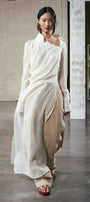 Bach Van Asymmetric Neck Ao Dai - MEAN BLVD