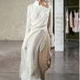 Bach Van Asymmetric Neck Ao Dai - MEAN BLVD