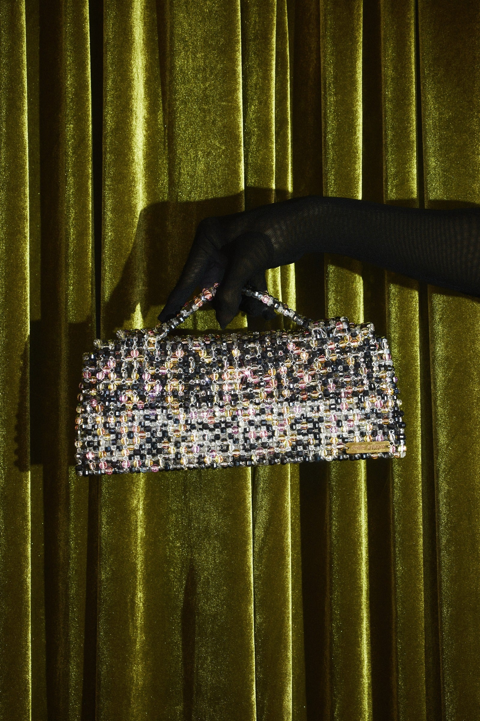 Baguette Crystal Bag - MEAN BLVD
