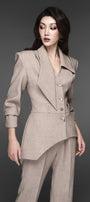 Beatrice V-Neck Blazer - MEAN BLVD