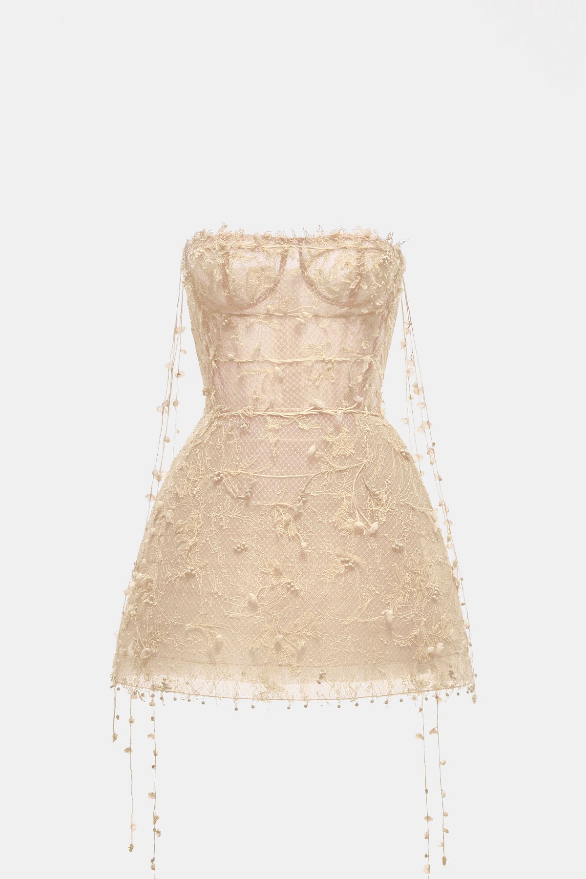 straight mini dress Beige Floral String Color:BlushPink 25 Black Tie Wedding 仙女 Wear it to a
