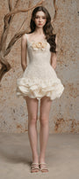 Blossom Bubble Mini Dress - MEAN BLVD