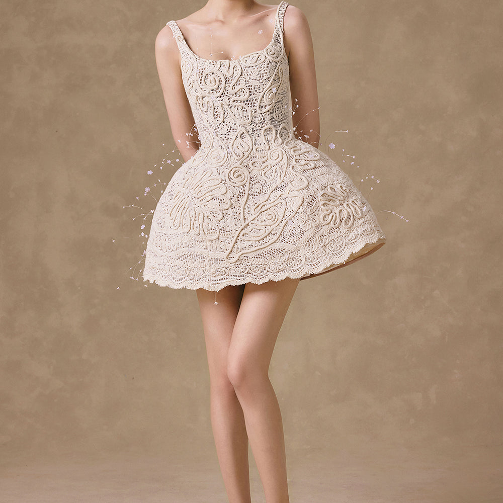 Blossomme Bubble Mini Dress - MEAN BLVD