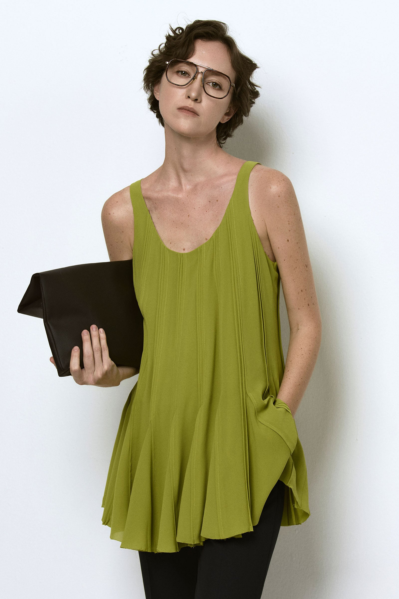 Blythe Scoop Neck Top - MEAN BLVD