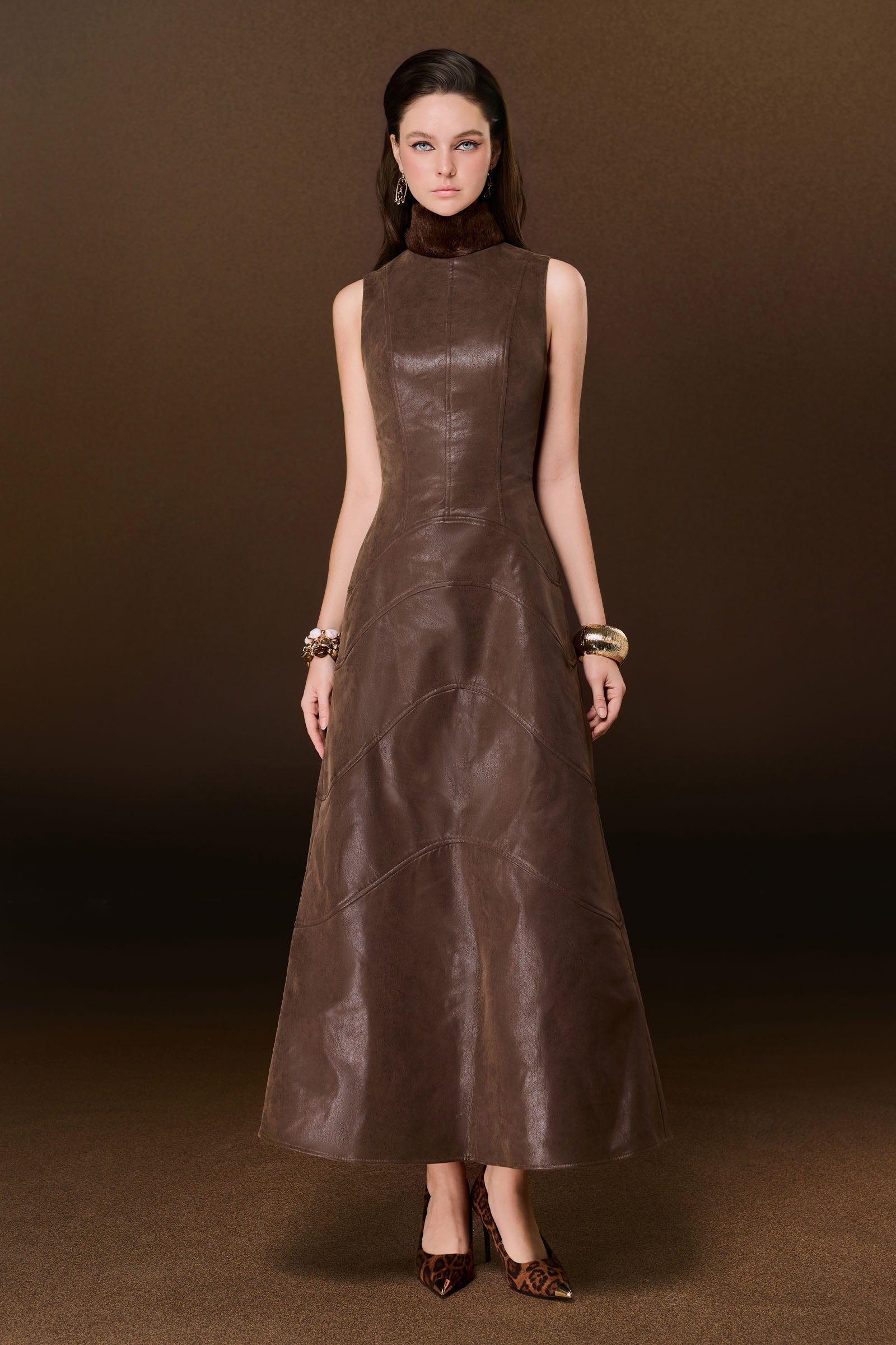 Bougie A-line Midi Dress