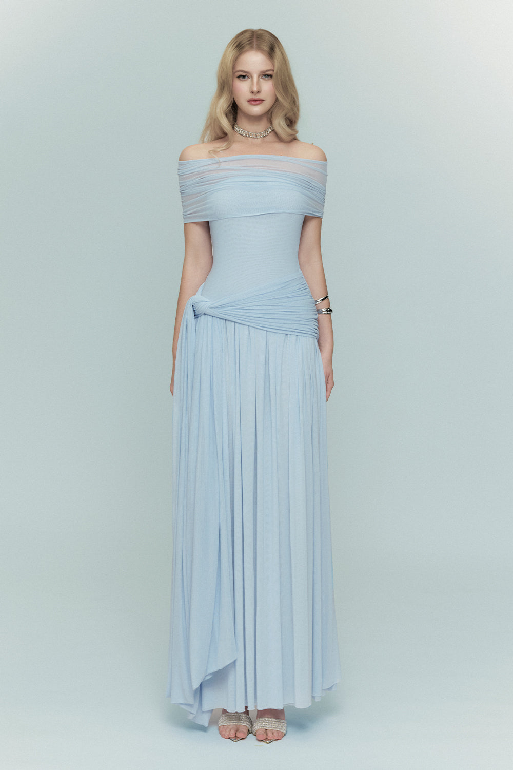 Bowie Off-Shoulder Maxi Dress - MEAN BLVD