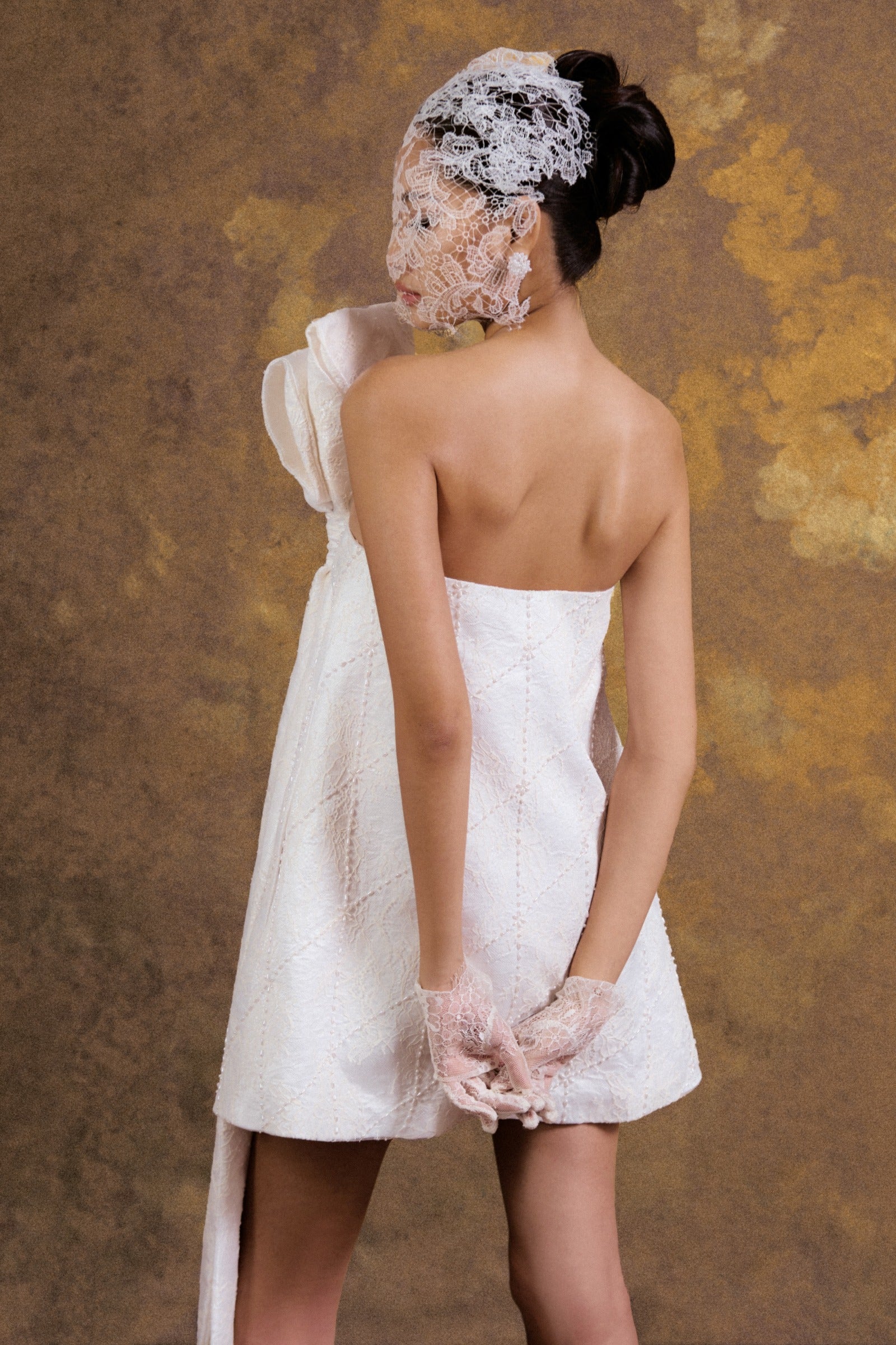 A Beautiful Dream Ribbon Mini Dress