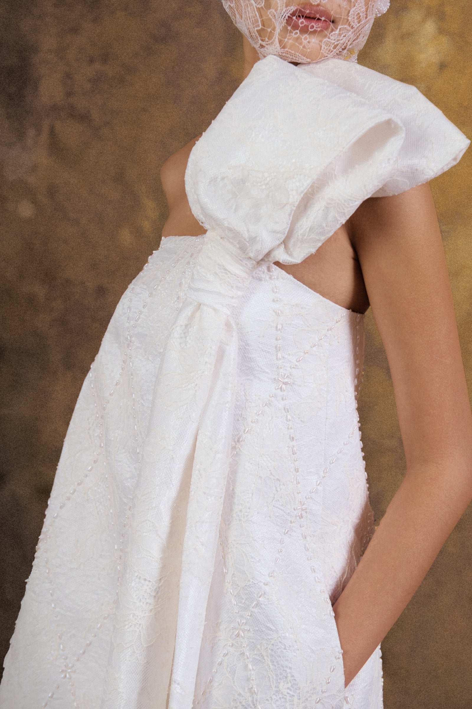 A Beautiful Dream Ribbon Mini Dress