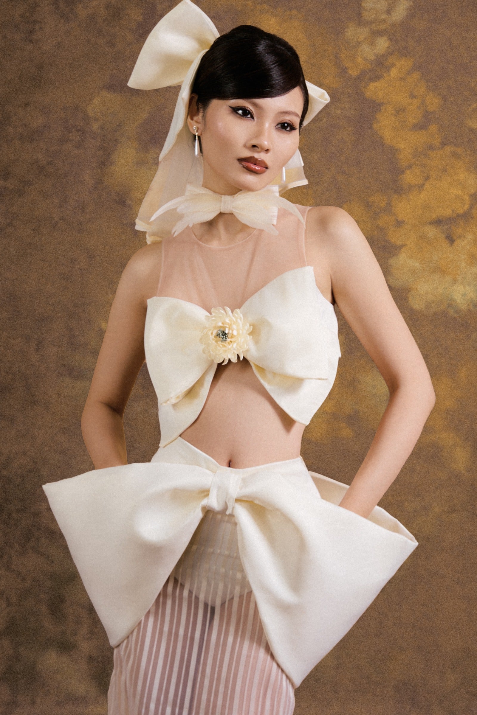 Sunlight Beneath The Clouds Bow Skirt