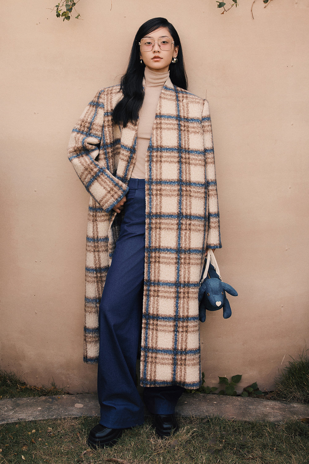 Bridget Straight Wool Trench Coat - MEAN BLVD