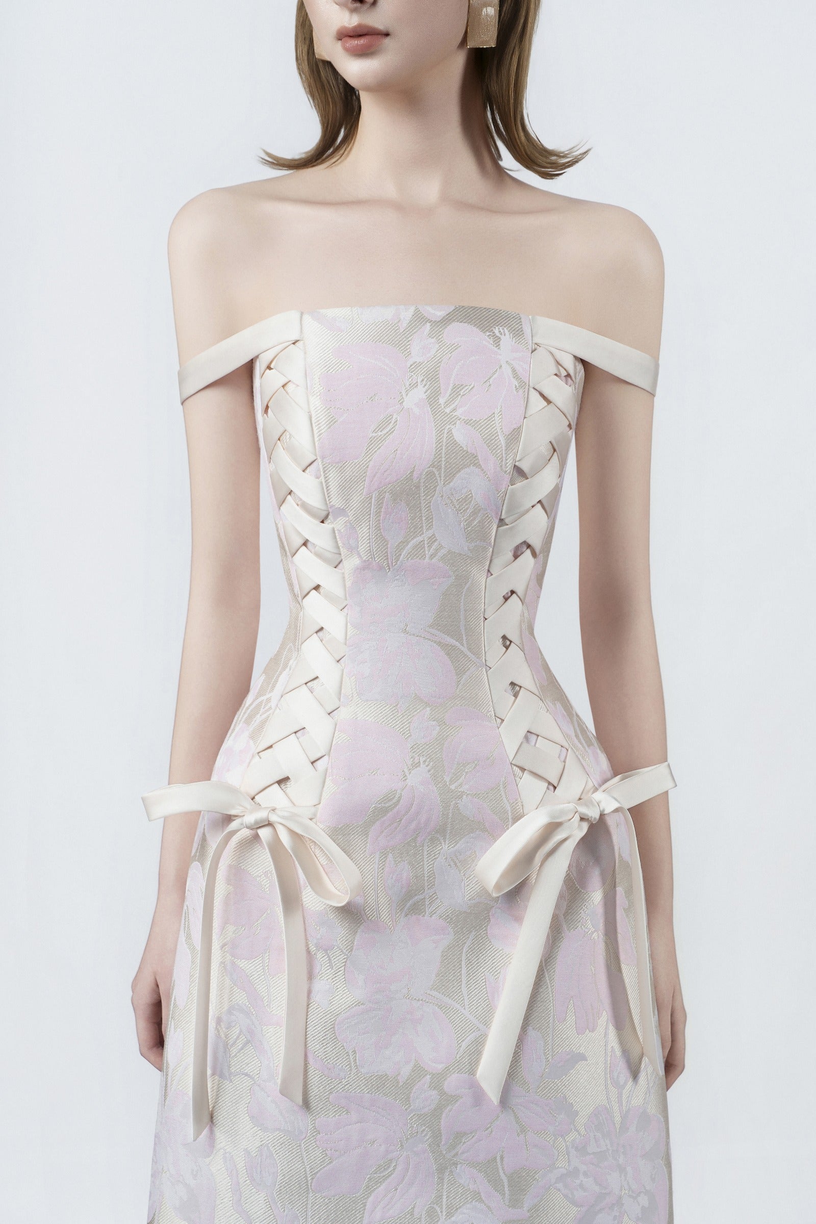 Brigitte Braid Midi Dress