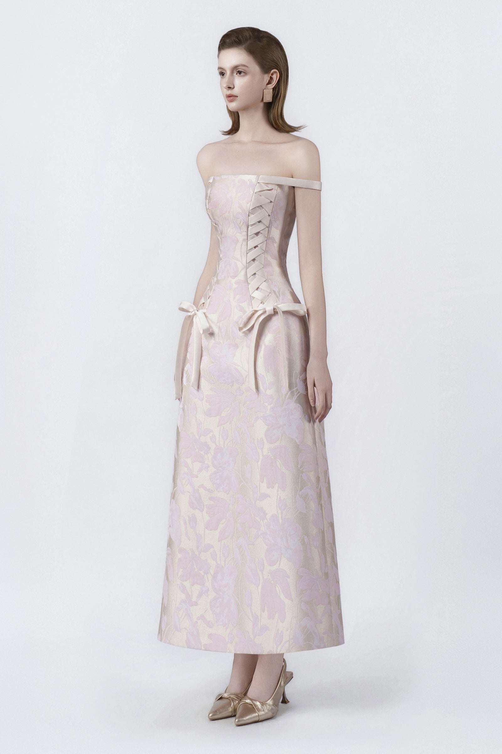 Brigitte Braid Midi Dress
