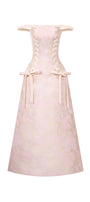 Brigitte Braid Midi Dress - MEAN BLVD