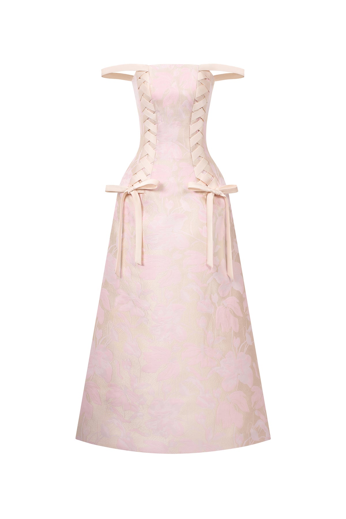 Brigitte Braid Midi Dress - MEAN BLVD