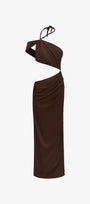 Scandal Silk Cut Out Maxi Dress 2