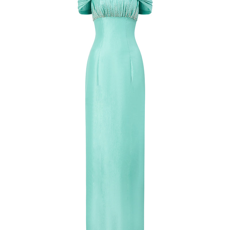 Thera Draped Maxi Dress
