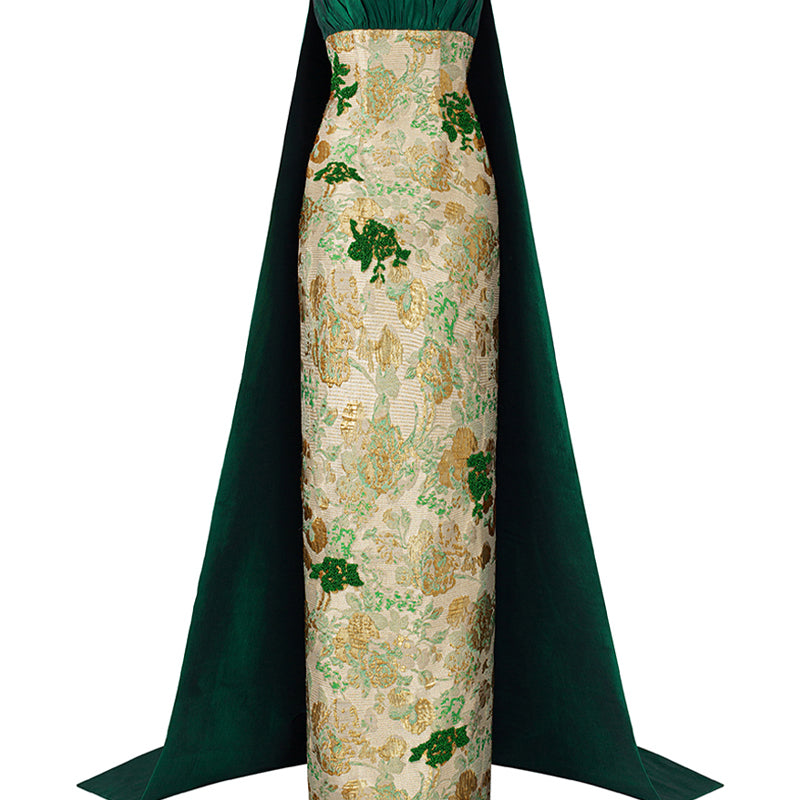Athea Straight Across Maxi Dress