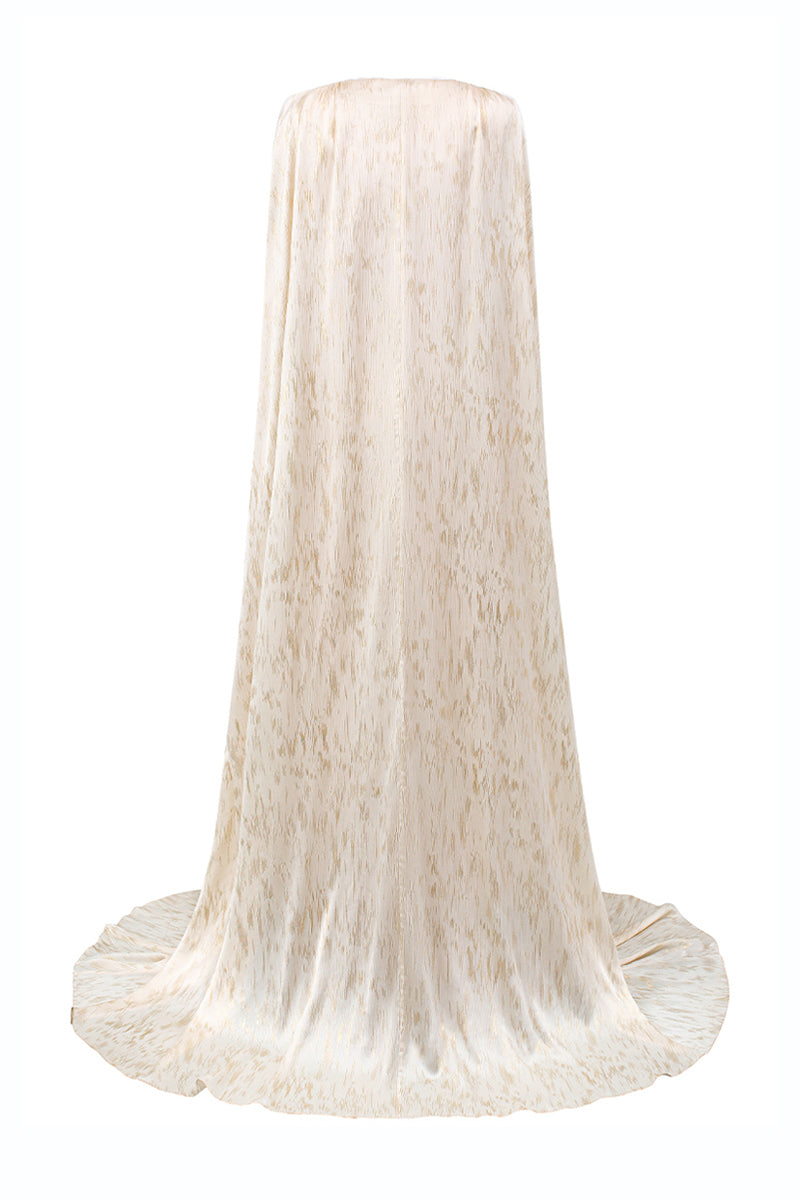 Noren Split Sleeve Maxi Dress