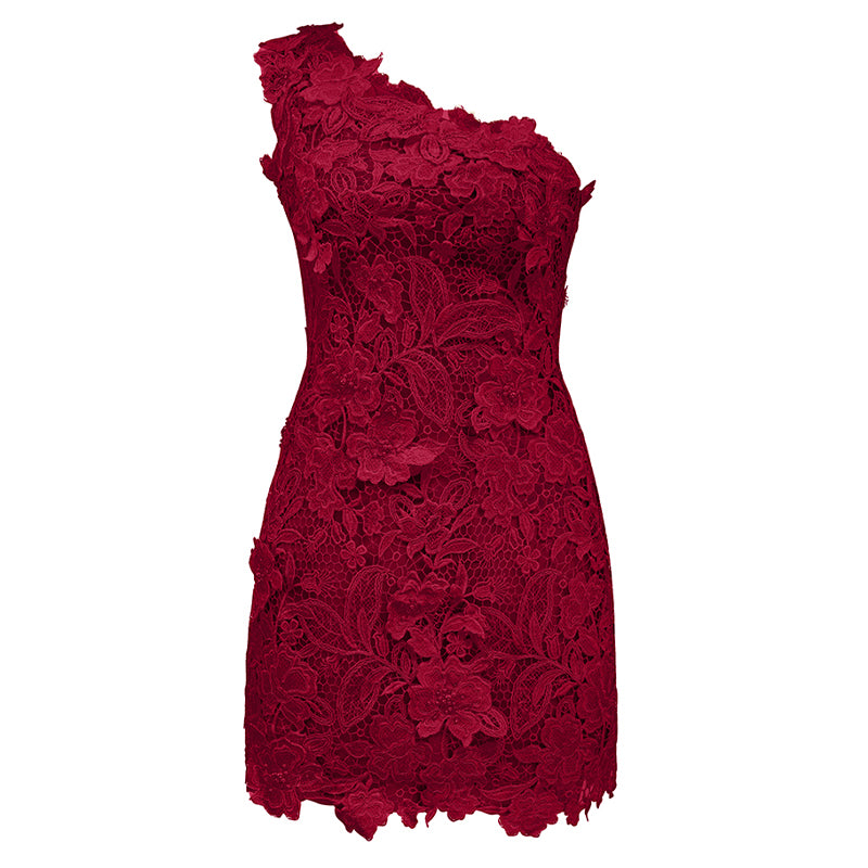 Astryne One Shoulder Mini Dress