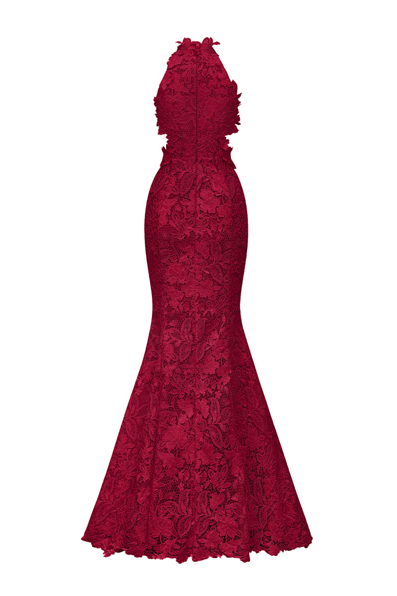 Morvaine Applique Maxi Dress