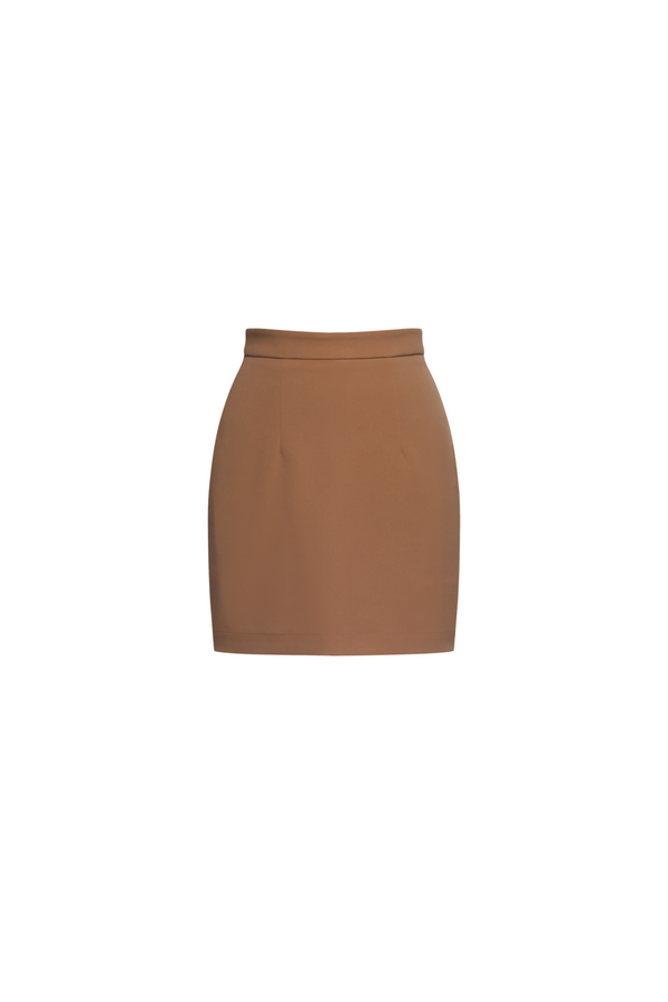 Calix Straight Cotton Skirt